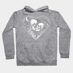 Skeleton Couple Matching Valentine's Day Hoodie